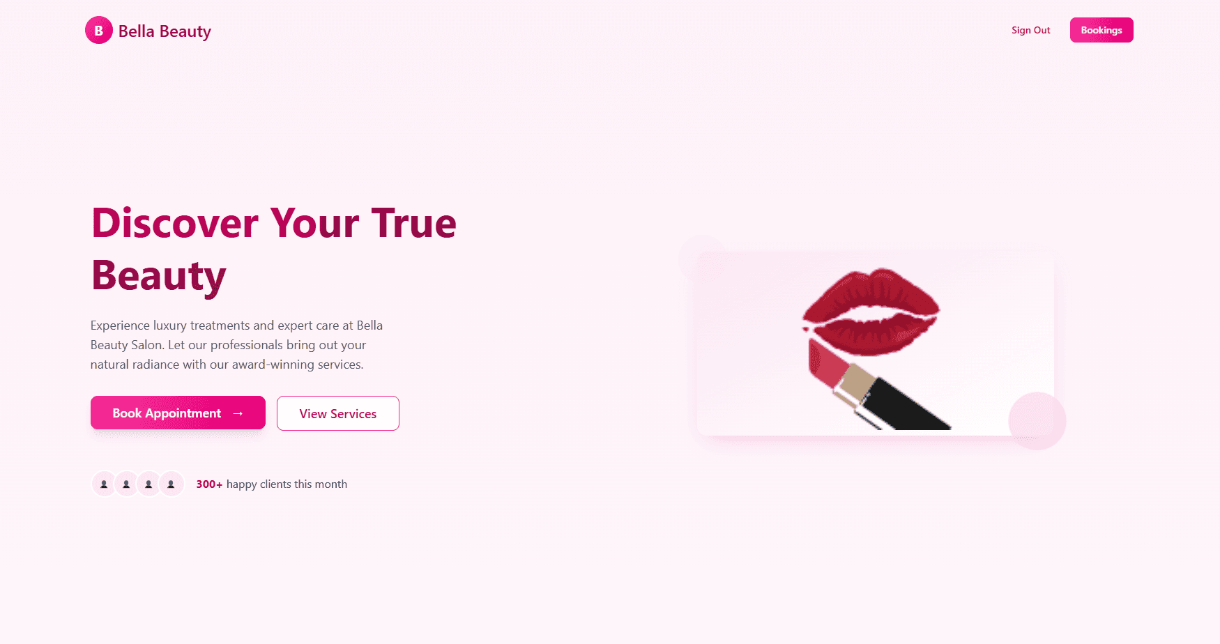 Beauty Salon Management System
