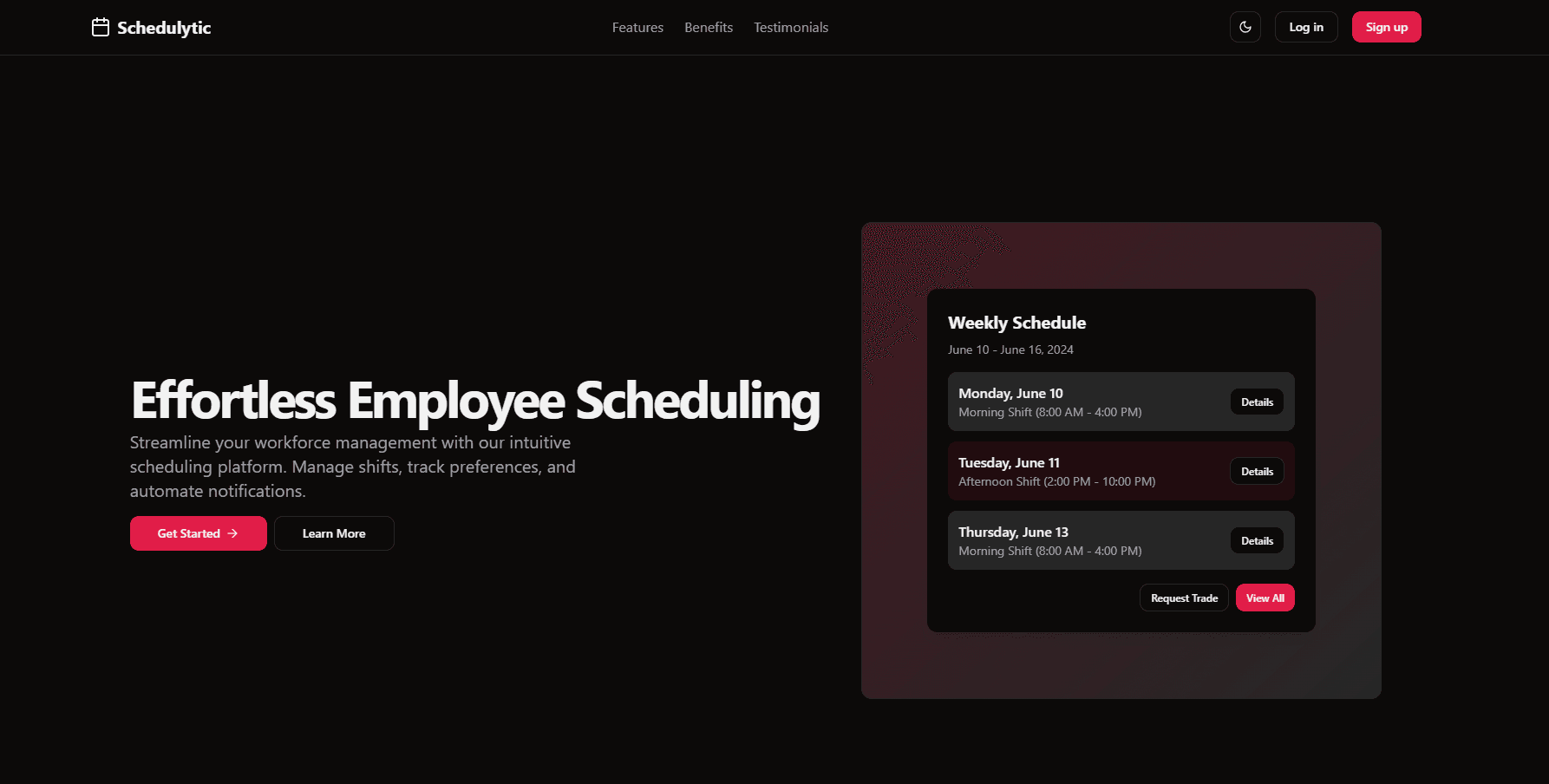 Scheduling System